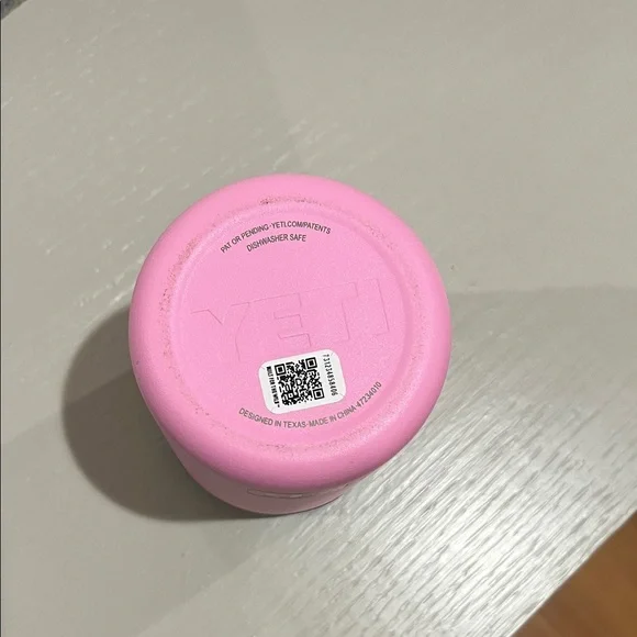 New!!YETI Pink Rambler 12 oz Can Cooler - Picture 2 of 4